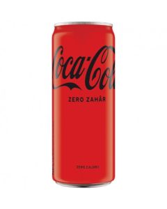 COCA COLA ZERO CAN 330 ML